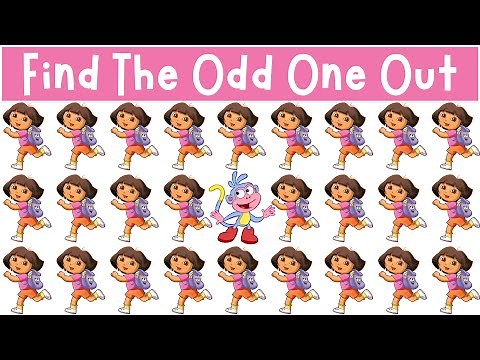 Find The Odd One Out: Dora The Explorer