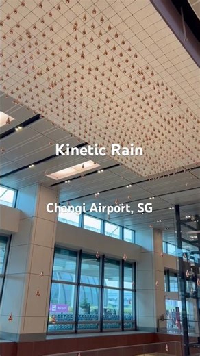 Kinetic Rain Changi Airport Singapore