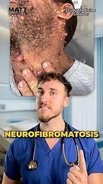 Neurofibromatosis type 1 vs 2 explained for your medical exams! #medical