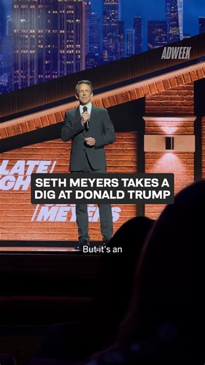 While at the NBCUniversal upfronts, Seth Meyers took a dig at Donald J Trump and his claim that he never visited Epstein Island