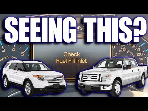 Ford Check Fuel Fill Inlet message - Repair for FREE