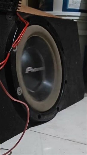 pioneer 12inch subwoofer test #subwoofer #speaker #basetube