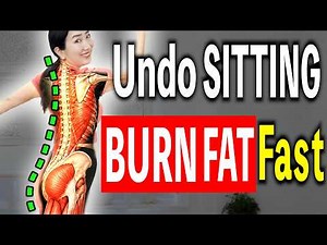 If You Sit All Day, Do This Ancient Asian Hip & Arm Swings / Burn Fat Fast