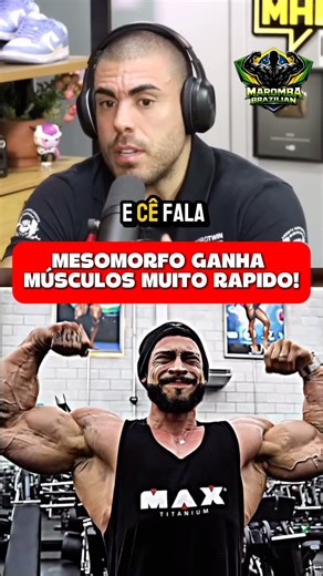 O melhor biotipo de todos?! 🔥 #treino #academia #hipertrofia #musculação
