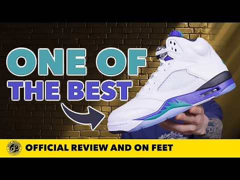 One of the Best Colorways Ever. Air Jordan 5 'Grape' In Depth Review and On Feet!