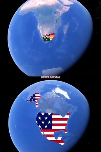 A Brief history Of United States & South Africa #map #history #historymap