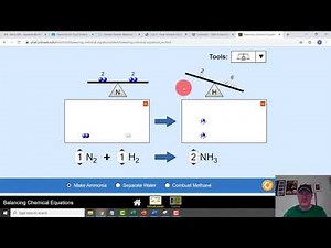 Balancing Chemical Equations Simulation Activity