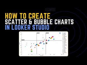 How to Use Scatter & Bubble Charts in Looker Studio (Step-by-Step Tutorial)