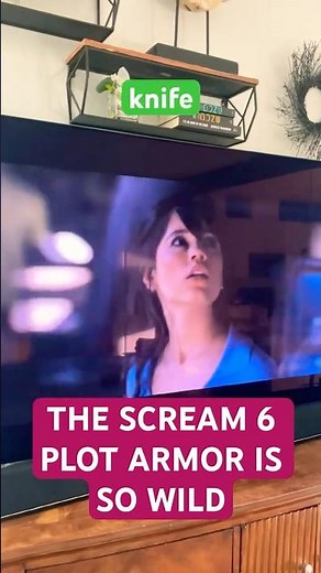 The SCREAM 6 Plot Armor is WILD! Just Noticed This New Detail #scream6 #shorts #plotarmor