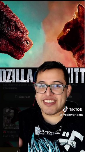 Godzilla vs OwlKitty: Epic Battle of the Century