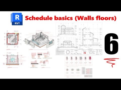 6- Revit 2026 tutorial (Schedule Basics) ✅ ورشة ريفيت معماري