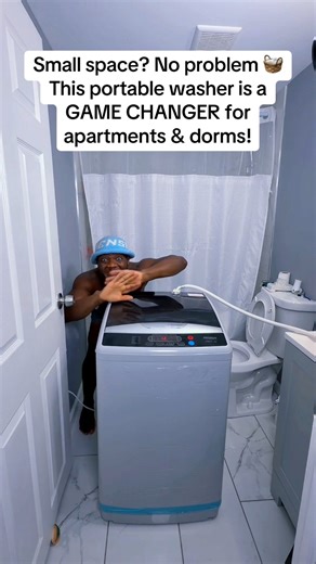 Achte la👉 https://www.tiktok.com/t/ZP919GLNvQEaE-VhC9t/ Tired of going to the laundromat? 😩 This ROVSUN portable washing machine is perfect for apartments, dorms, RVs, and small spaces 🏠 ✔️ Fully automatic ✔️ Stainless steel drum ✔️ Washer & spin dryer combo ✔️ Compact but powerful (110V) ✔️ Easy to use & saves time 💧⚡ Perfect for people who want clean clothes at home without a big washer. Tap the link and upgrade your laundry life 🛒👇 #PortableWasher #ApartmentLife #SmallSpaceLiving #TikTo