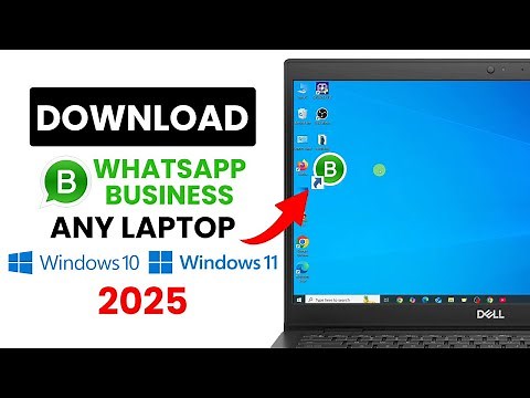 How to Download WhatsApp Business App in Laptop/PC - Install WhatsApp Business