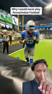 Why I would never play Arena/Indoor football #NFL #football #arenafootball #footballplayer #collegefootball | Dominic Barry