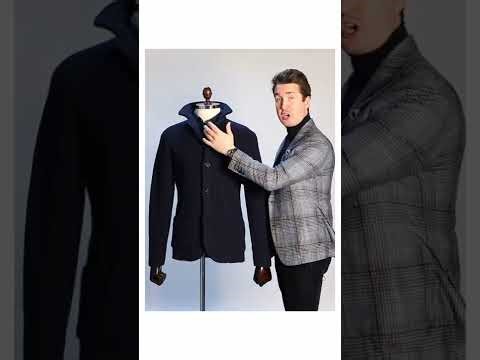 Maurizio Baldassari - Knitted Swacket | Louis Copeland & Sons