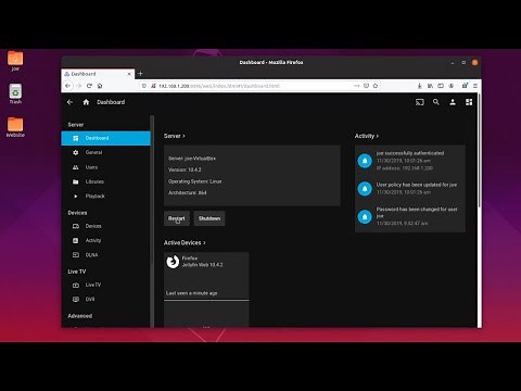 How To Install And Use Jellyfin Home Media Server - Ubuntu 19