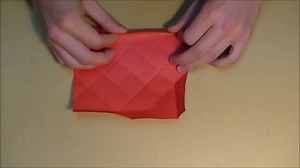 Origami Gift Box with One Sheet of Paper