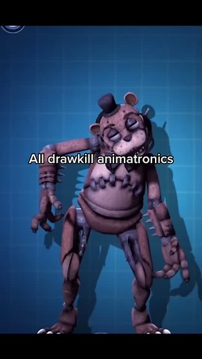 Exploring Drawk*ll Animatronics in Five Nights at Freddy's