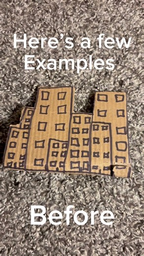 How to toughen up/dirty your buildings for Godzilla and other Kaiju figures #gojirilla #godzilla