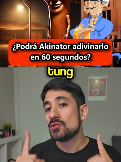 Akinator y el desafío de Tung Tung Tung Sahur