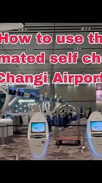 Automated Self Check-in at Changi Airport | Cebu Pacific #tutorial #checkin #selfcheckin #kiosk