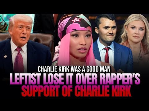 Trump Gains Support After Rapper Nicki Minaj Endorses Trump at TPUSA Event with Erika Kirk!