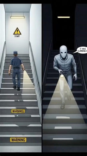 Infinite Staircase [SCP-087]: It Was Climbing UP Toward Him | Horror #terrifyingtales #ghostlike