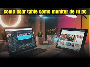 How to use your tablet as a second PC monitor for Android and iOS via USB (without lag)