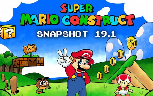 可在手机上游玩的网页版超级马里奥制造2！快来制作并发布属于自己的马里奥关卡作品吧！（Super Mario Construct）_哔哩哔哩bilibili_超级马里奥制造2