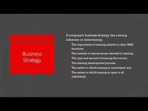 Training Context - Training & Development Lecture 1 Part 1 (Full Version)