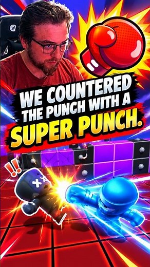 We countered the punch with a super punch #stumbleguys