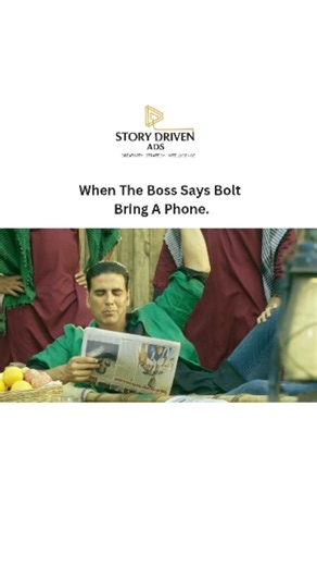 Story Driven Ads on Instagram: "Boss bola “Bolt” aur banda aa gaya. 😄 Screen size check, Bluetooth confusion, aur full boss-level comedy—until the real Bolt shows up. Micromax Bolt A67 proves why it’s truly Boss Ka Phone, Phone Ka Boss. @micromaxbolta67 #akshaykumar #micromaxbolt #storydrivenads ( Micromax Bolt A67, Akshay Kumar, Boss Ka Phone Phone Ka Boss, Funny Ad Films, Celebrity Endorsement, Desi Humour, Smartphone Throwback, Iconic Advertising, Story Driven Ads )"