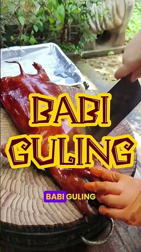 🇮🇩 The BEST Roasted Pig EVER?! Discover Bali's Legendary Babi Guling! #UniqueFood #IndonesiaEats