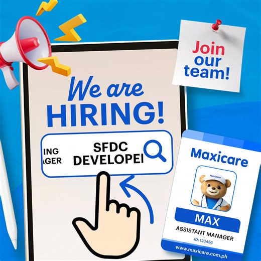📢 Check Out Our Latest Job Openings! (as of October 16, 2025) Looking for a career where you can truly make a difference? ✨ Explore purpose-driven roles: 👉 https://onehrad.darwinbox.com/ms/candidate/careers 📩 Send your CV to: careers@maxicare.com.ph Turn compassion into action—join the care revolution today! #Maxicare #WeAreHiring #MakeItMatter | Maxicare Healthcare Corporation