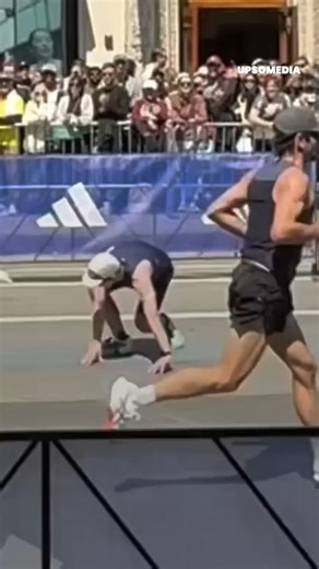 63K views · 1.4K reactions | A runner collapsed a few meters away from the finish line. Another runner, instead of going past him, helped him finish. This is what true sportsmanship looks like. | Hallelujah | Facebook
