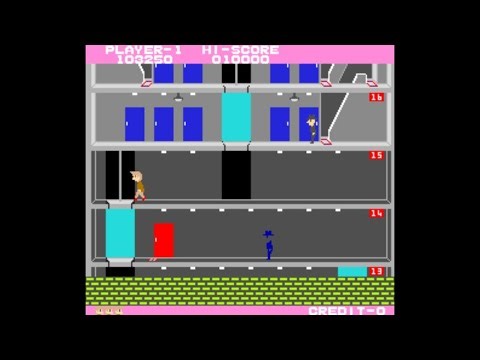 Elevator Action [Arcade Longplay] (1983)