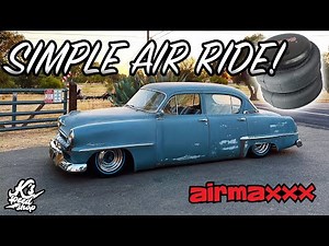 1953 Plymouth Cranbrook gets SLAMMED W/ Airmaxxx Universal Kit