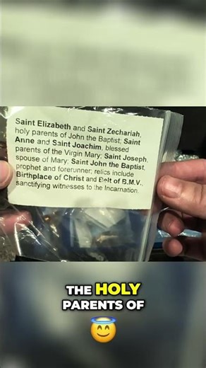 Sacred Relics: Saints, Virgin Mary, and Holy Birthplace! #shorts