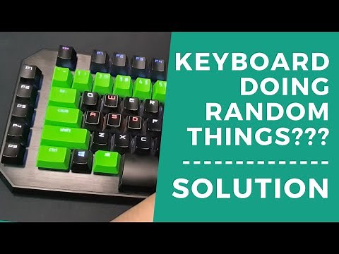 Keyboard Doing Random Things instead of Typing in Windows 10 | SOLUTION is HERE!
