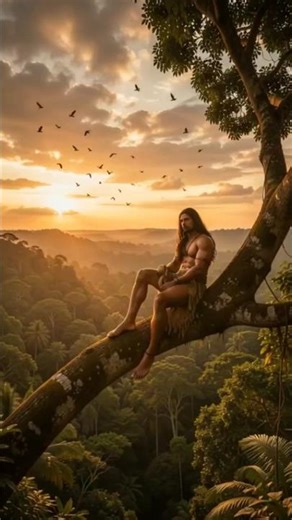 love in jungle with Tarzan #jungle #jungkook #junglestory