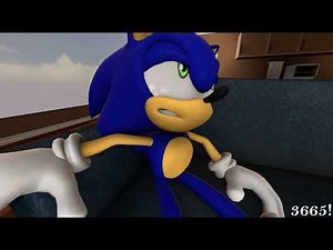 Sonic the Hedgehog is Farting on the couch