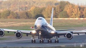 Boeing 747 Beautiful Sunset Departure.. https://youtu.be/QcHALzGe0vk ©Cargospotter | AV8OR