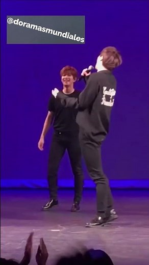 Moon Bin sobre el escenario #MoonBin #doramasmundiales #escenario #ternura