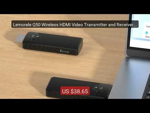 Lemorele Q50 Wireless HDMI Video Transmitter and Receiver Exte... — Best Buy 2026 | Great Quality!