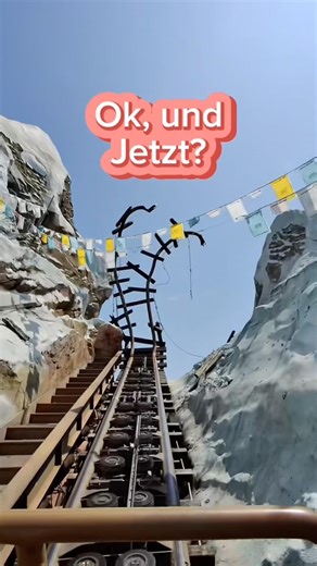 Houston,wir haben ein Problem 🤣#achterbahn #schiene #freizeitpark #wdw #disney #short #shorts #fyp