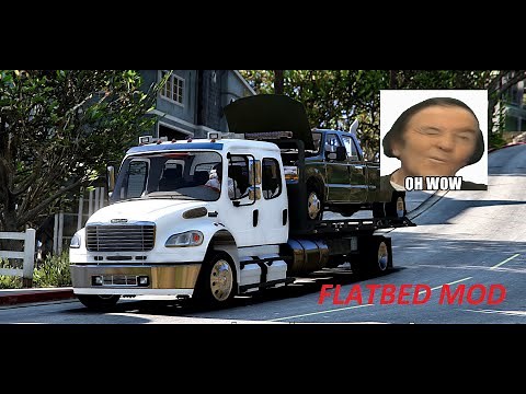 |2021| GTA 5 - How to Mod functional Flatbed !/ Dépanneuse mod fonctionnelle !