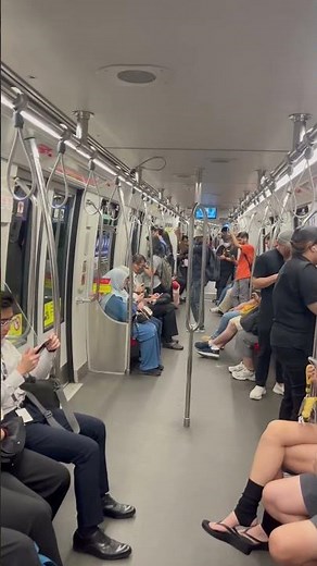 Malaysia Metro Train 🇲🇾 | Kuala Lumpur MRT Experience | Travel Shorts #shorts