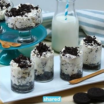 No Bake Oreo Cheesecake Parfaits | Dessert