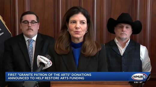 Patron of the Arts Fund receives first two donations