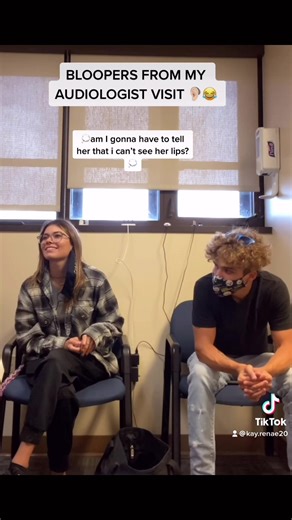 Reply to @caitlynashleymomof3 Bloopers from the Audiologist! (sorry it’s so quiet it’s turned all the way up) #fyp #deaftok #audiologist #cochlear